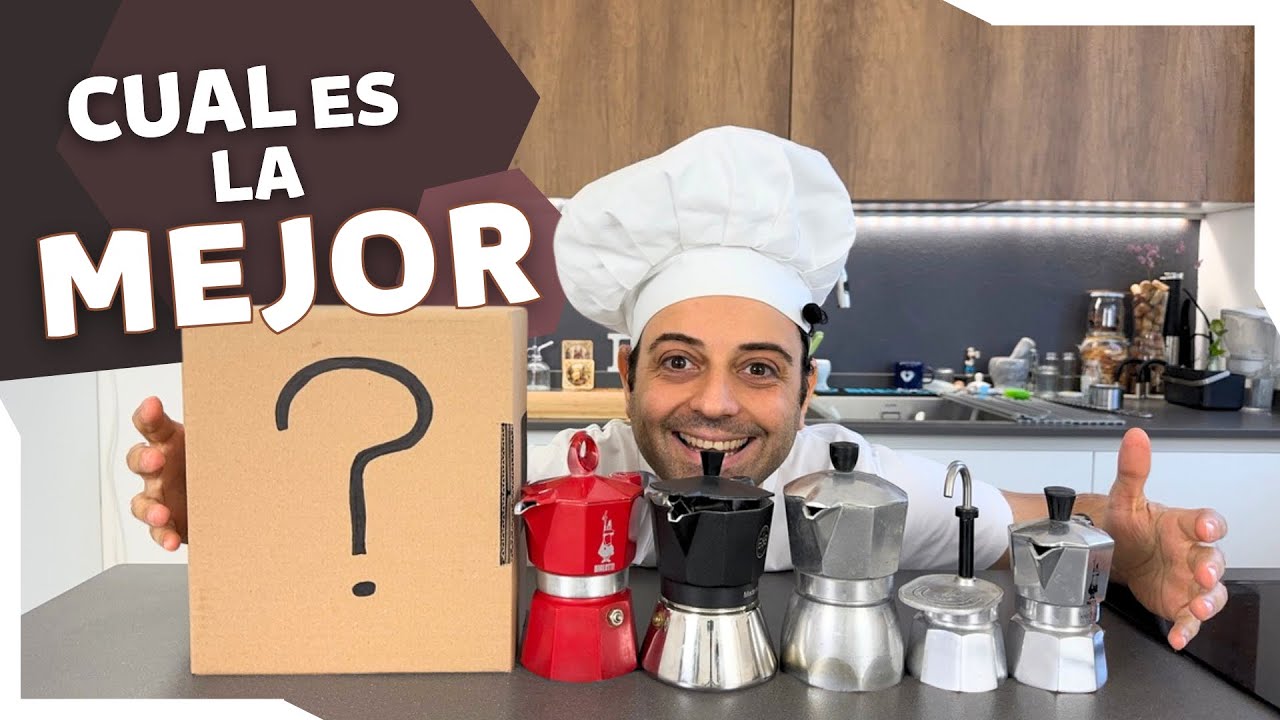 Cual es la MEJOR cafetera MOKA italiana ☕️