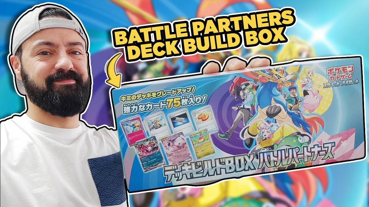LA DECK BUILD BOX DE BATTLE PARTNERS ME HA VENIDO MUY CARGADA - CARTAS POKEMON 2025