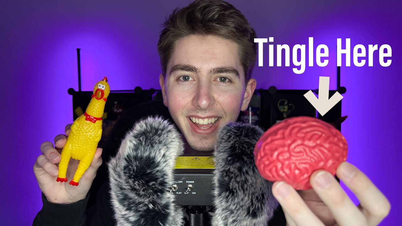 ASMR Brain Melting Ear to Ear Tingles to Sleep