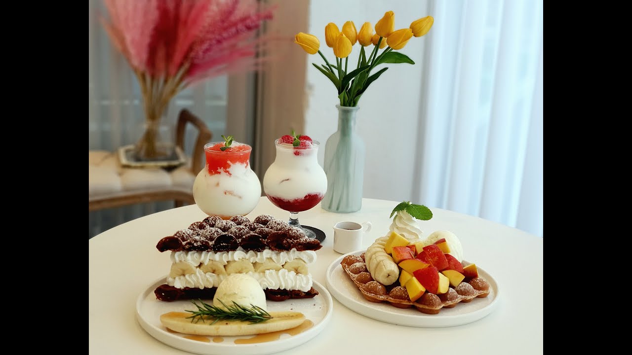 Очень вкусные десерты в ELO20/ 엘로20 울산 카페