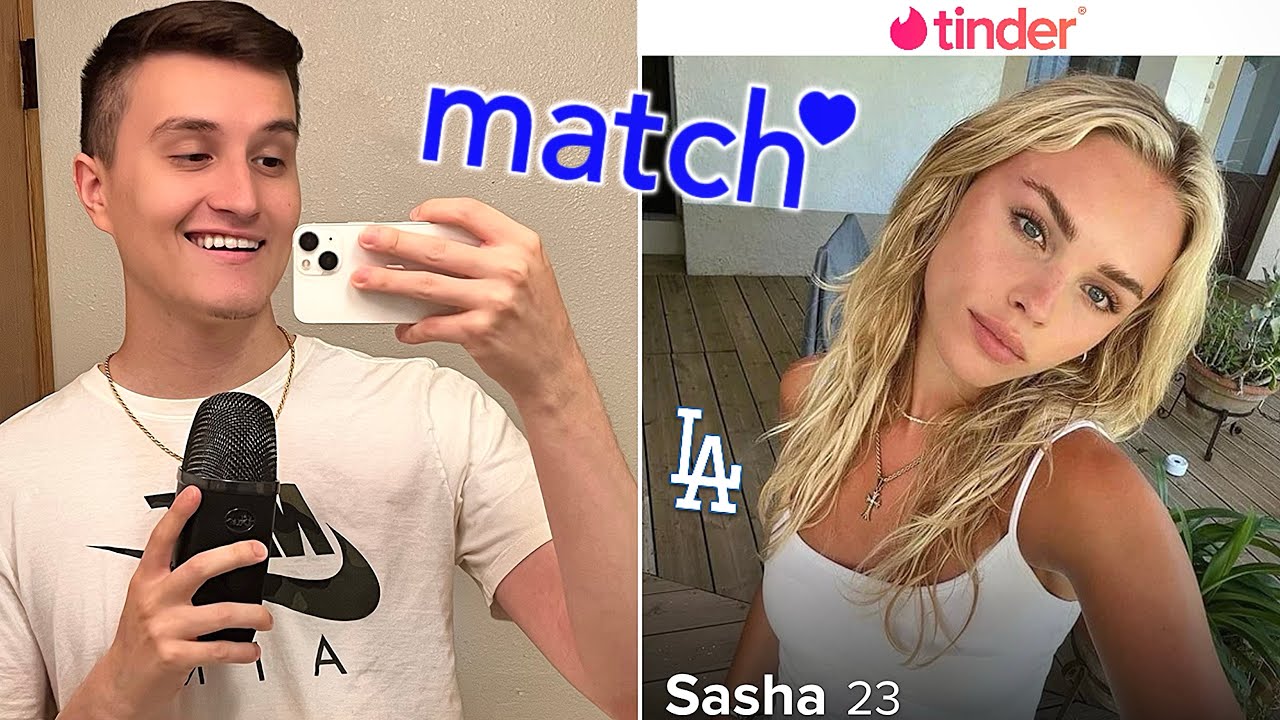 ASMR | Swiping On Tinder 🔥 (Cali Edition 🌴)