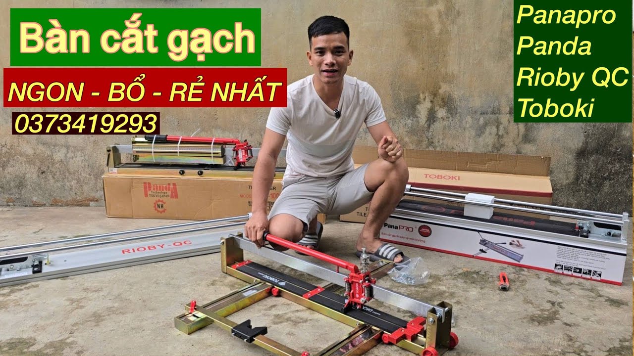 Báo Giá Bàn Cắt Gạch Ngon Bổ Rẻ Công Nghệ Nhật Toboki