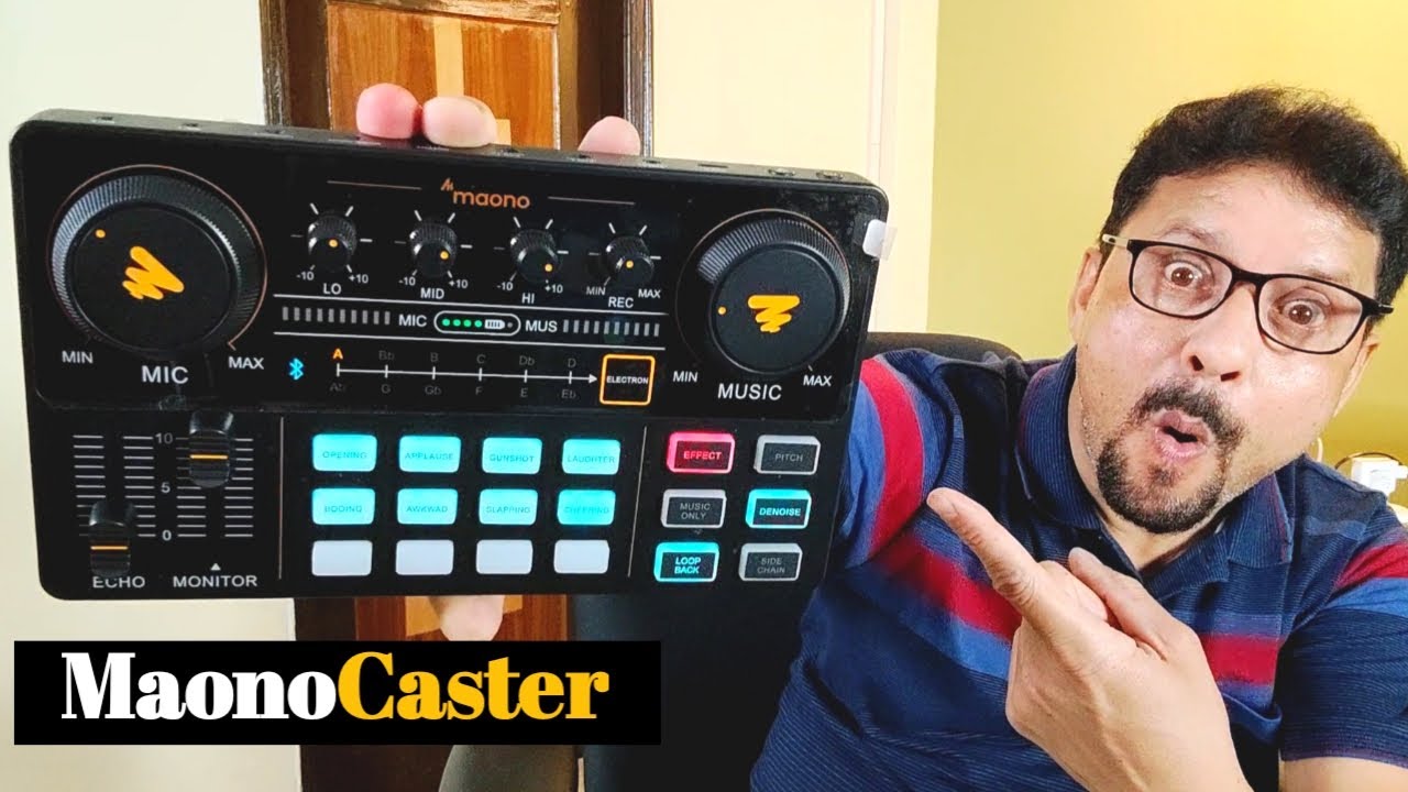 Maonocaster Lite AU-AM200 Audio Interface with DJ Mixer | Unboxing And Review In Hindi