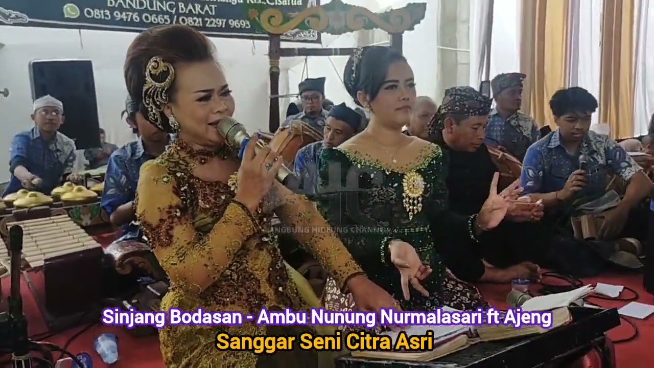 [ LIVE SESSION ] SINJANG BODASAN (NUNUNG NURMALASARI ft AJENG D)