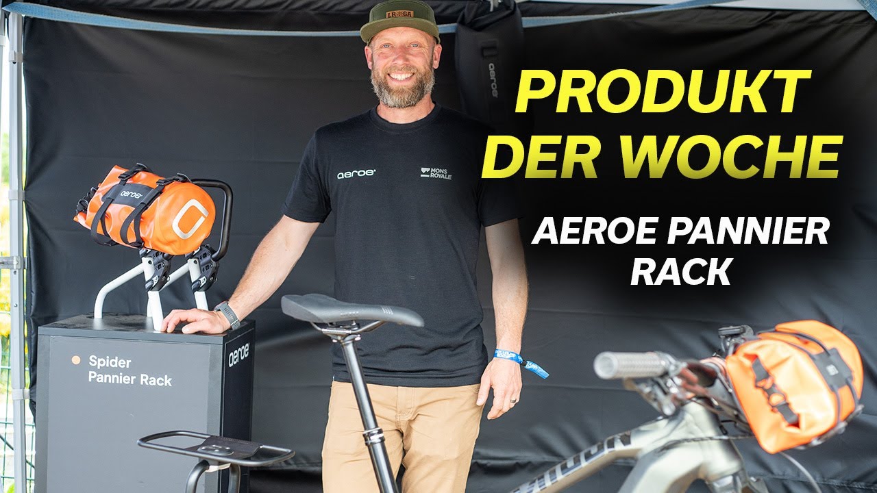 AEROE Pannier Rack - A Mountainbike Rear Rack Built For Rough Terrain