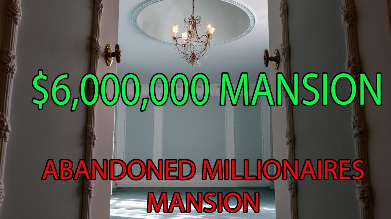 ABANDONED $6,000,000 Millionaires Row Mansion