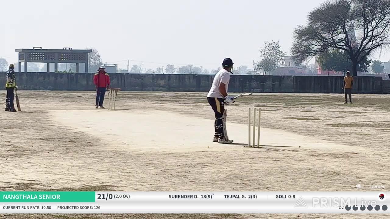 LIVE 🔴 !! NANGTHALA VS MIRCHPUR DROLI KHERA LEATHER TOURNAMENT 2026