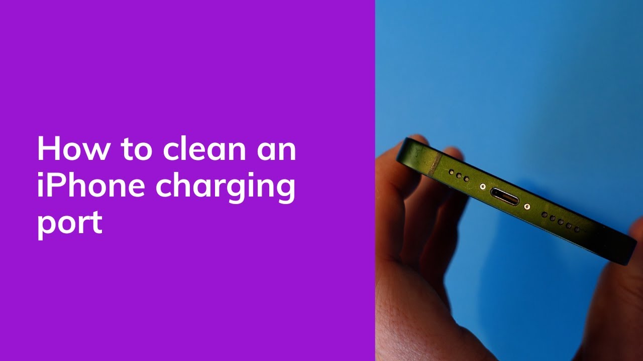 How To Clean the iPhone Charging Port (USB & Lightning)