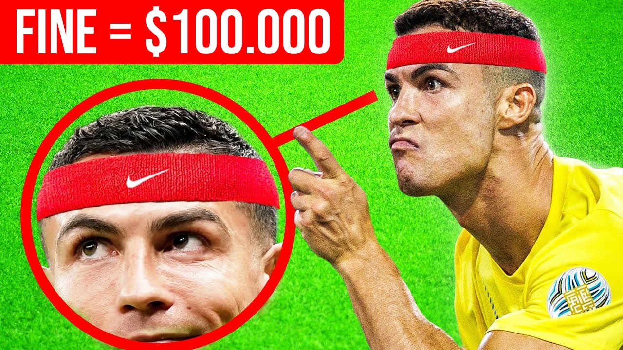 ZAKÁZANÉ Vybavení ve FOTBALE...