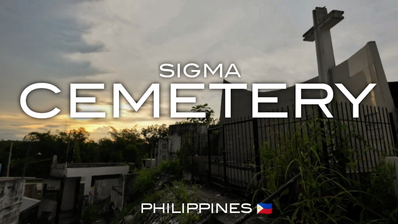 Walking around the Cemetery on a rolling hills | Sigma, Capiz PHILIPPINES🇵🇭