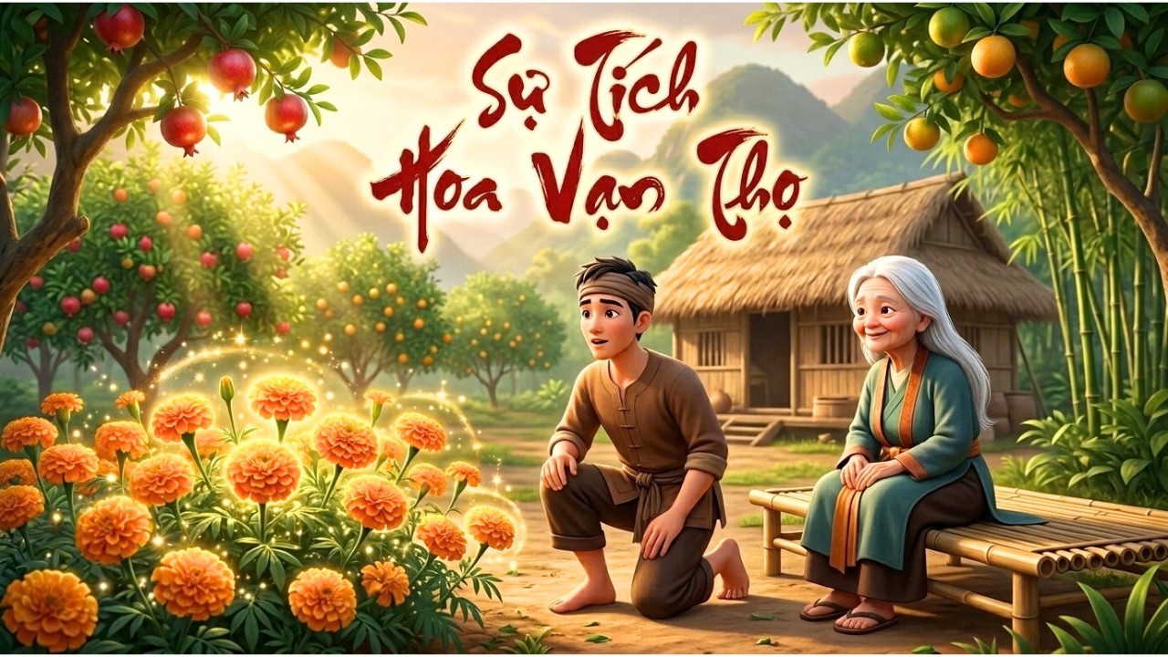 SỰ TÍCH HOA VẠN THỌ | TRUYỆN CỔ TÍCH DÂN GIAN