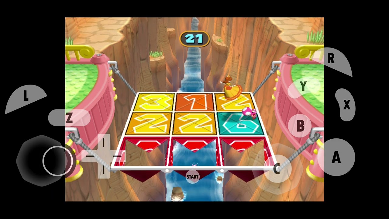Mario Party 7 - Daisy and Toadette song while both fighting in The Final Countdown 