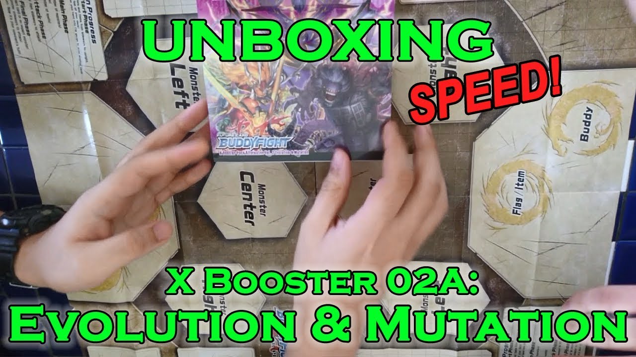 [FC Buddyfight] Speed Unboxing! XBT-02A: Evolution & Mutation