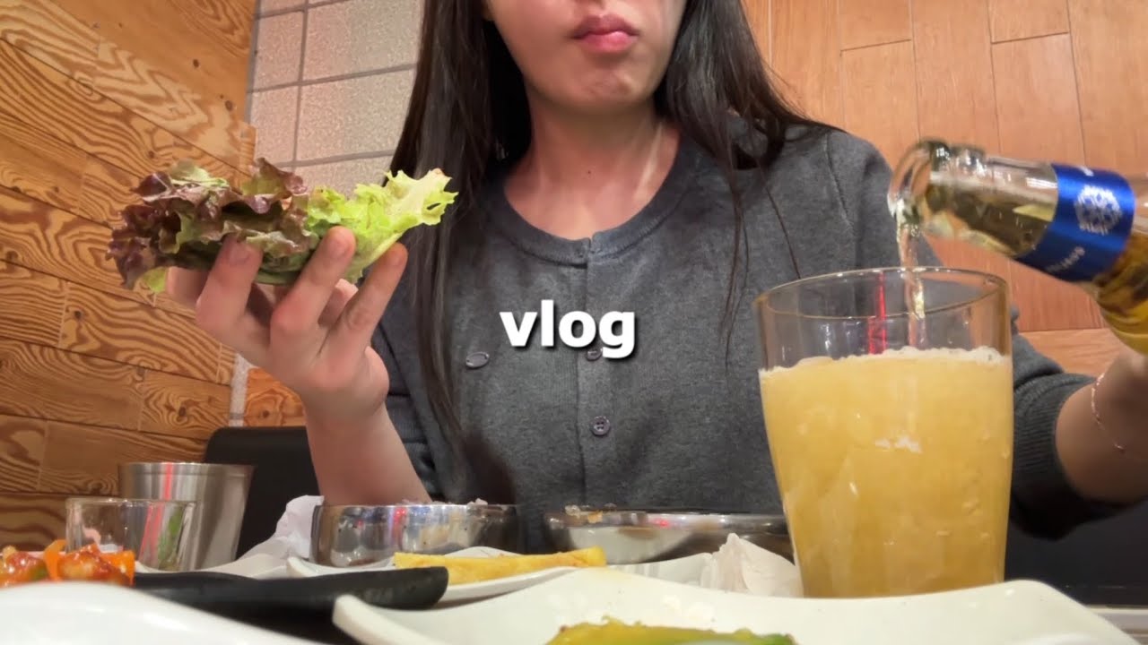 [vlog] 그저 노는게 좋은 ESTP 직장인의 일상 | 제육 냉삼 짜파게티 인도커리 | 겨울철 피부관리 | 음주 먹방 일상 브이로그