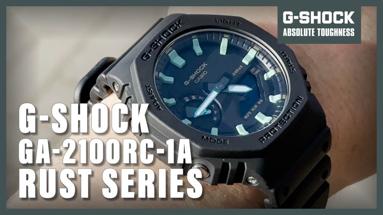 Unboxing The Casio G-Shock Rust GA-2100RC-1A