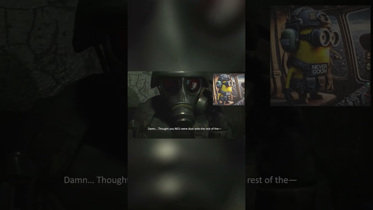 Alpha calls for extraction. #NeverGoon #GoonerCorporation #re2remake