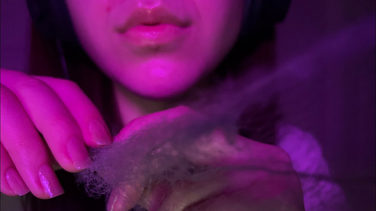 [ASMR - No Talking] 🕸️ Mouth Sounds + Spider Web Pulling 🕸️ 