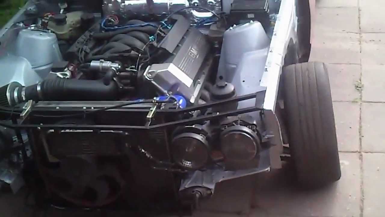 BMW e30 v8 M60B40 drift edition (first drive)