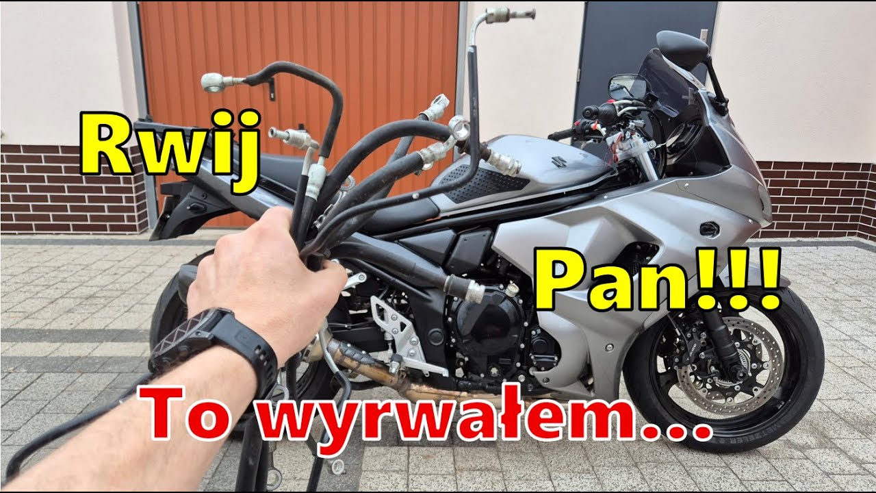 SUZUKI GSX1250FA - przeglądamy, zaglądamy, serwisujemy no i rwiemy💪😎
