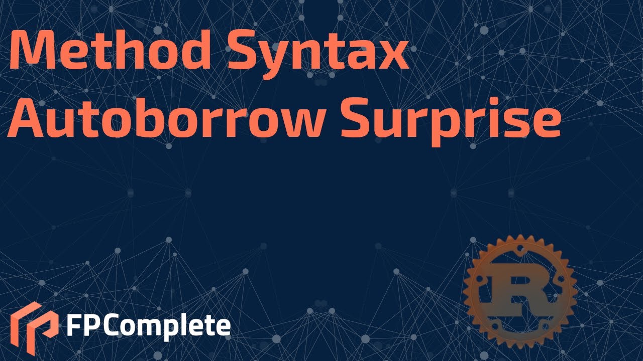 Method syntax autoborrow surprise in Rust