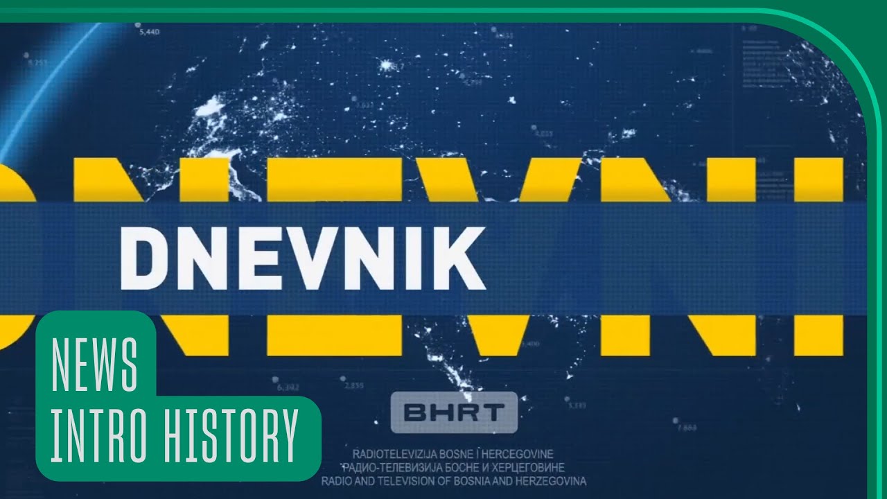 [🇧🇦] History of BHRT Dnevnik intros since 1971