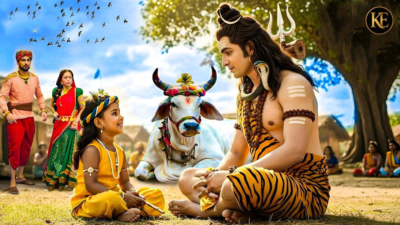 जब बाल कान्हा ने की ज़िद… और कैलाश से दौड़े आए भोलेनाथ! || YMKN || Shree Krishan leela