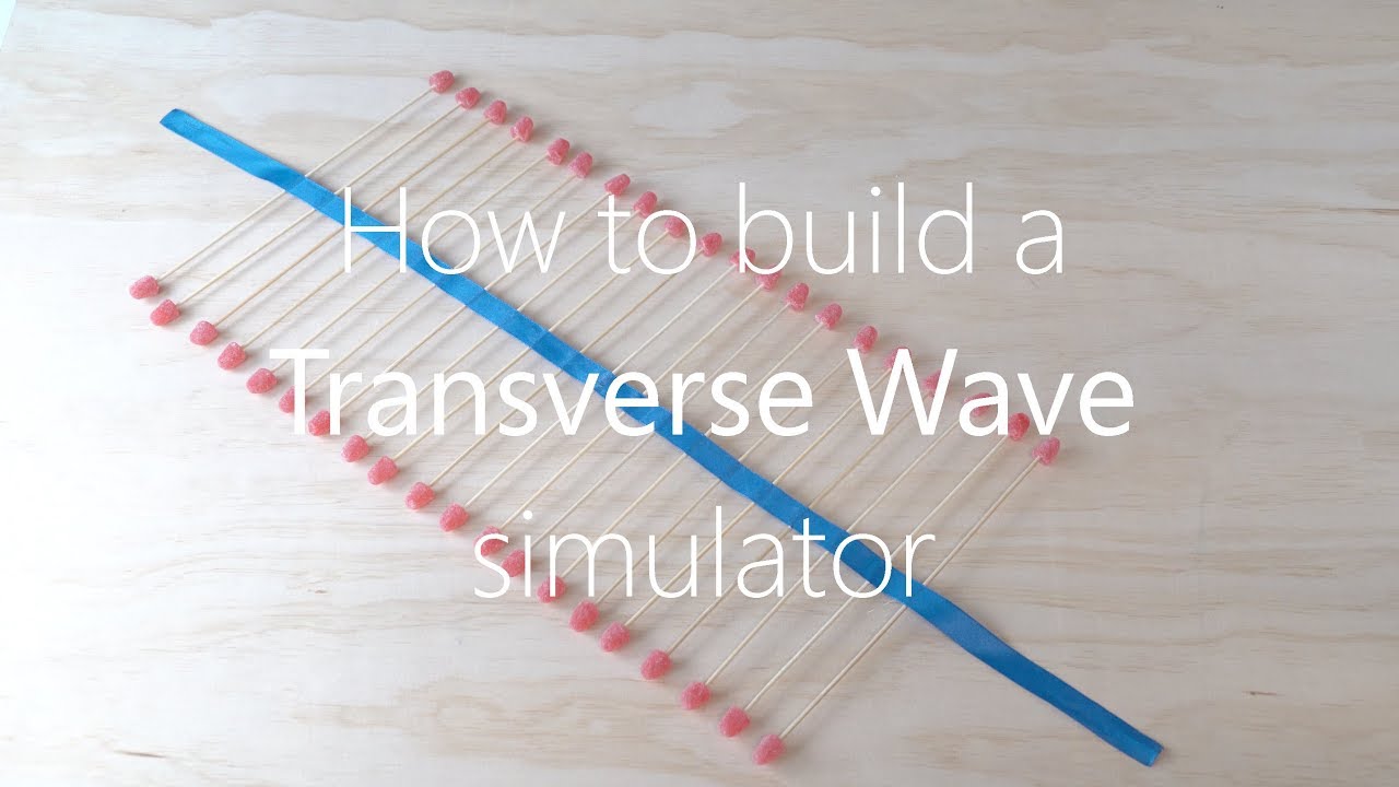 How to make a Transverse Wave Simulator / wave machine