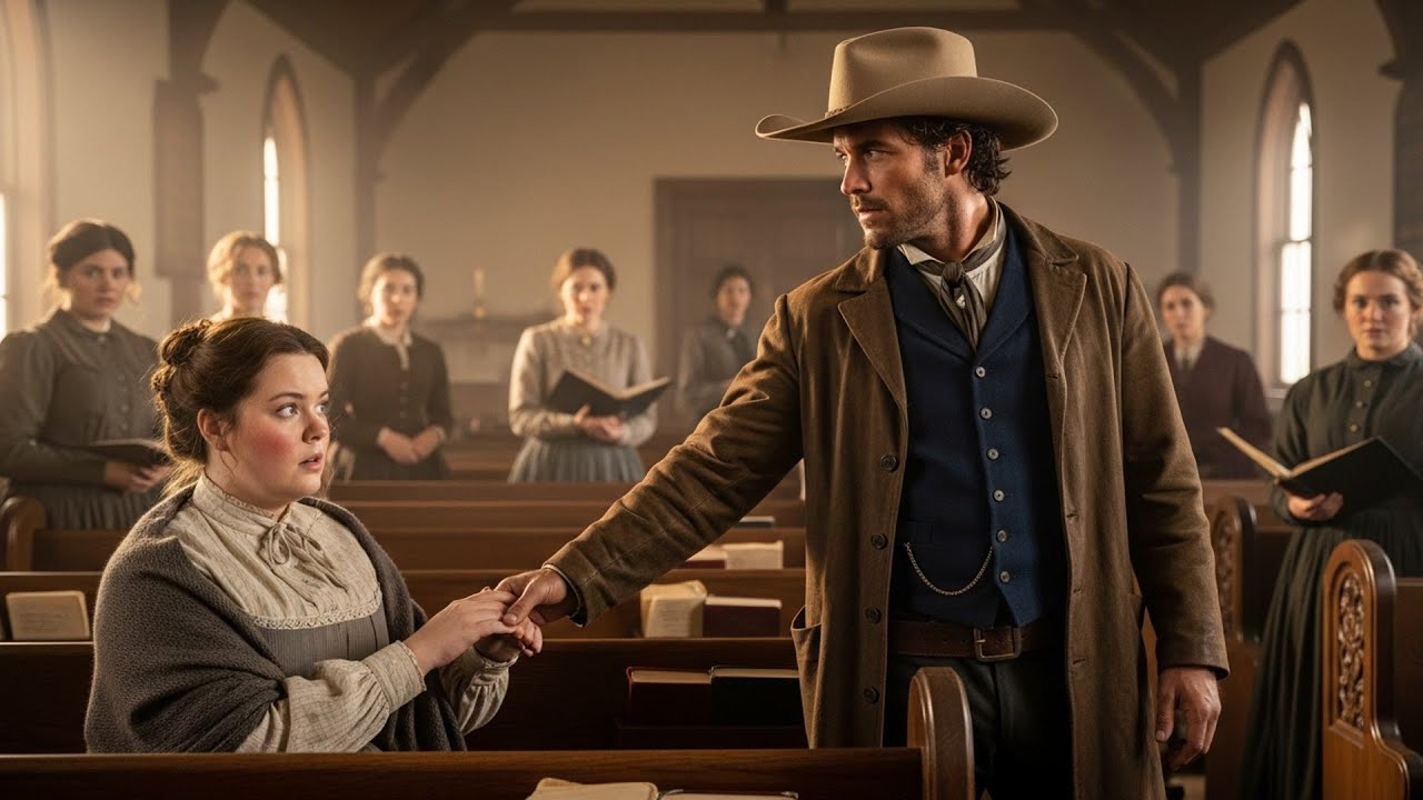 She Was Ridiculed For Her Weight At Church, The Cowboy Stood And Said 