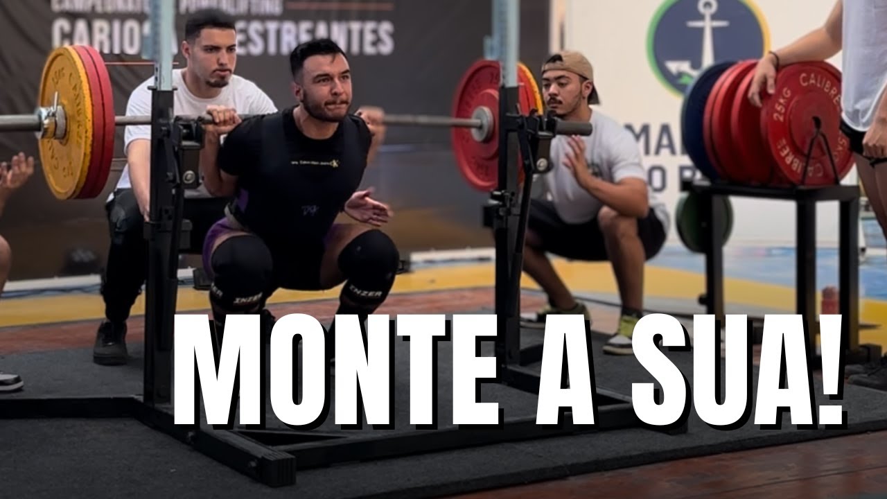 DIVISÃO DE TREINOS PARA POWERLIFTING: Monte a Sua Agora!