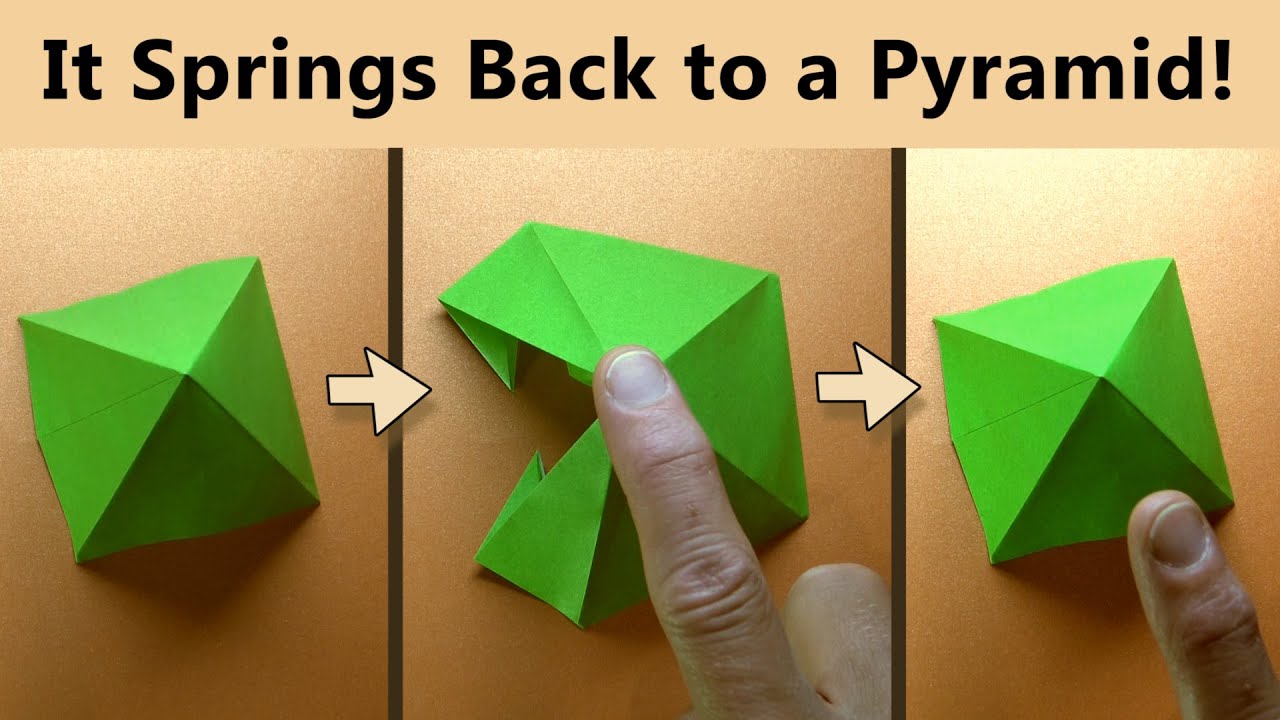 Pyramid Pac-Man Fidget Toy