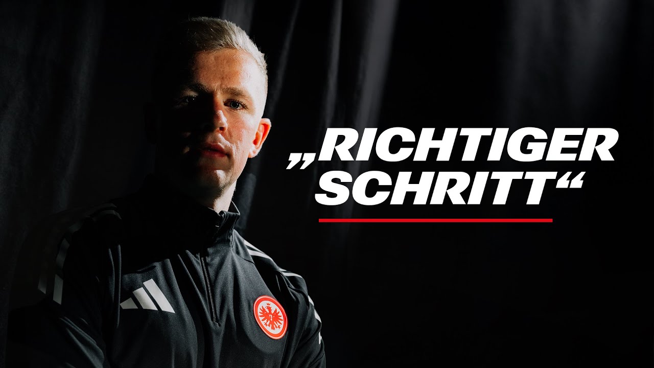 Gude Jonny! Das erste Eintracht-Interview von Jonathan Burkardt