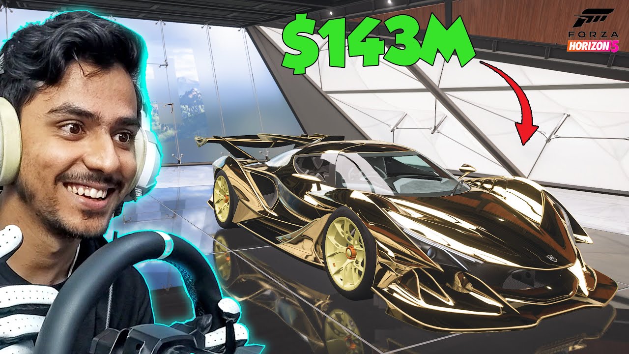 $0 to $100,000,000 Cars in Forza Horizon 5