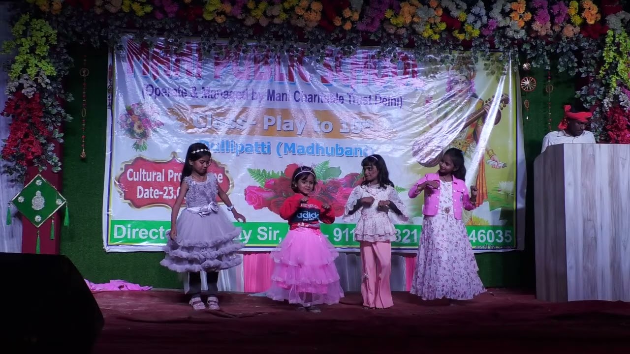 Chhota bachcha jan ke na koi aankh dikhana re. Students performance in MPS Dullipatti 