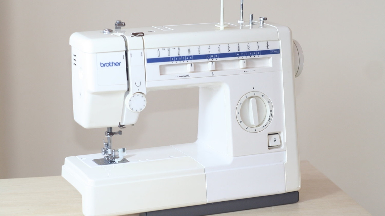 Brother vx 880 Nähmaschine Sewing machine Швейная машина test