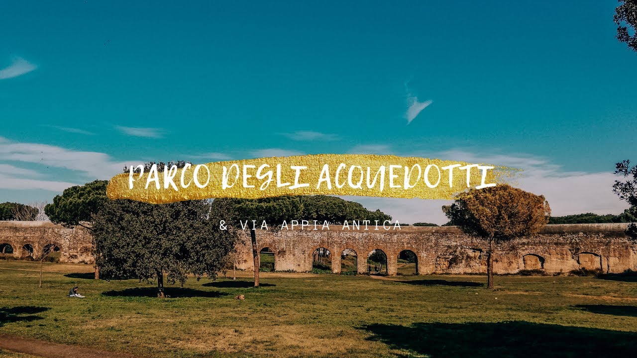 RZYM | PARK AKWEDUKT&Oacute;W | PARCO DEGLI ACQUEDOTTI | VIA APPIA ANTICA - odpoczywamy!