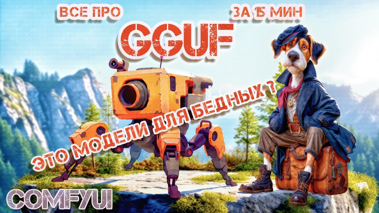 все про GGUFмодели в comfyui за 15 мин. Какие выбрать? сравнение результатов. Применять или нет???