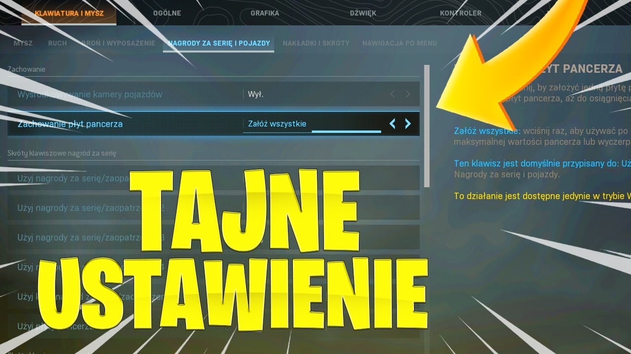 to TAJNE USTAWIENIE zna tylko 1% graczy... (WARZONE PORADNIK)