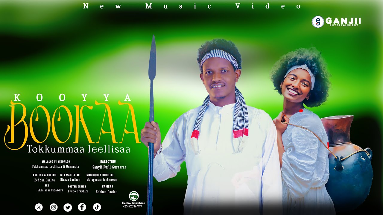 Tokkummaa Leellisaa -KOOYYA BOOKAA New Oromo Music 2025