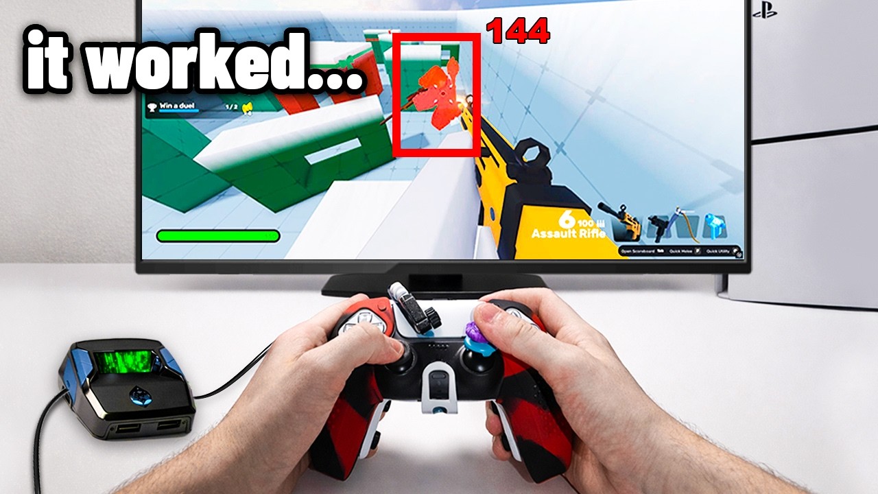 I Tricked a Toxic Streamer with UNFAIR Controller Hacks
