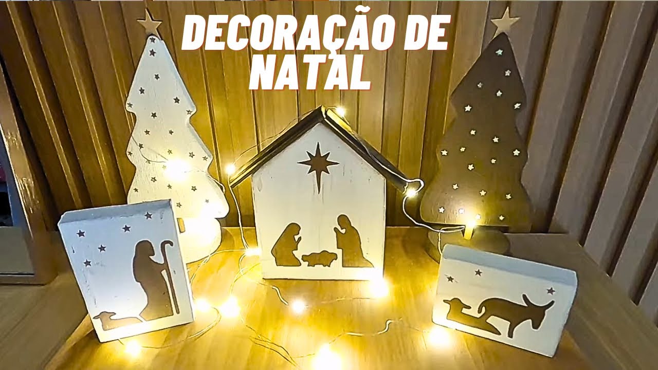 DECORAÇÃO DE NATAL 2023 FAÇA VOCÊ MESMO DEIXE SUA CASA LINDA  GASTANDO POUCO!