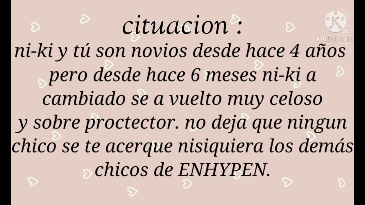 [imagina con ni-ki de enhypen] videollamada✿t/n quién era el chico de la cafetería ✿ celos✿cita✿