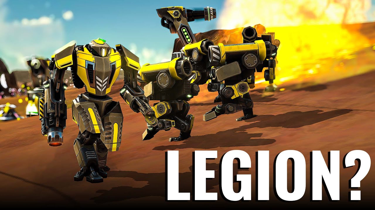 Checking Out Legion: Part 1 | Beyond All Reason | Seven Rivers v1.21 | Front