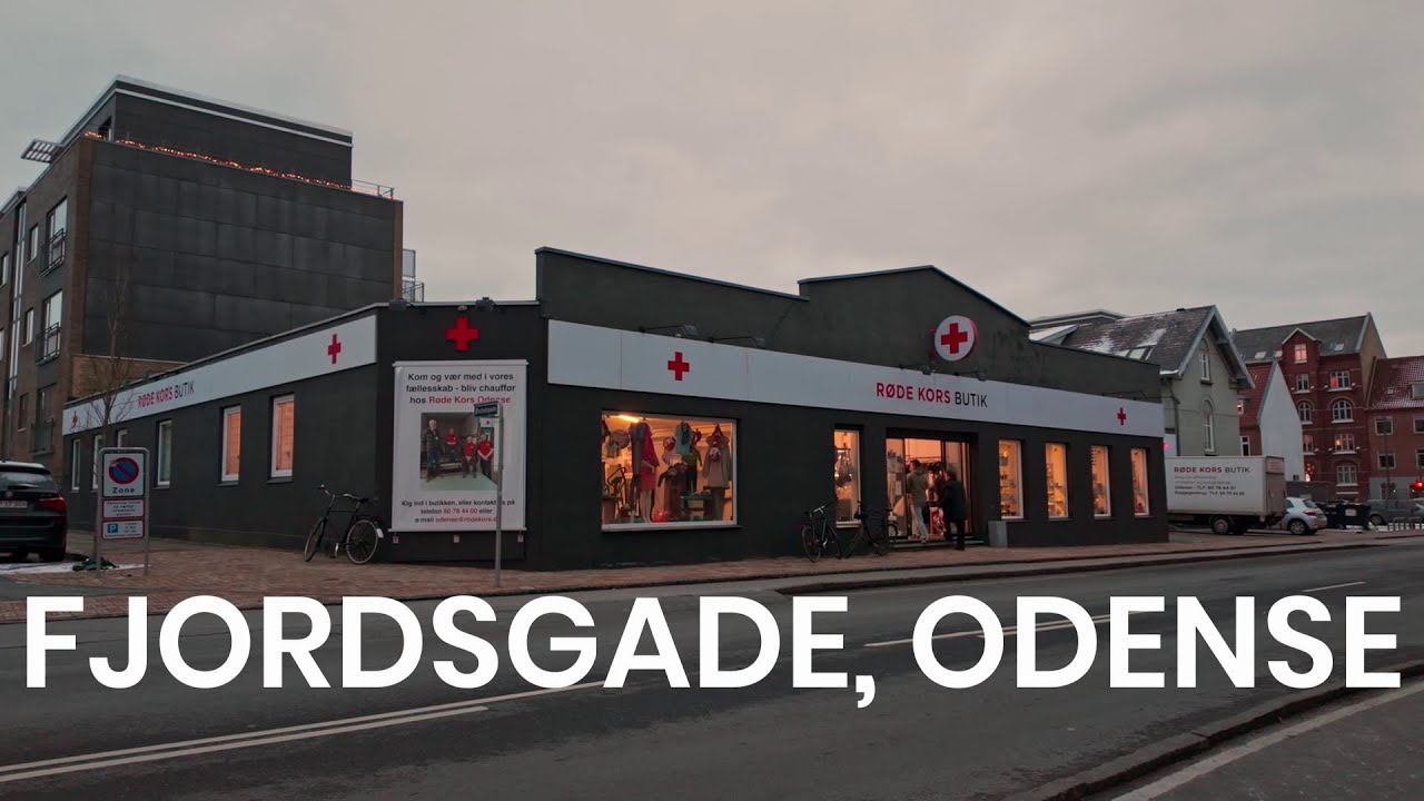 Skattejagt i Røde Kors på Fjordsgade, Odense