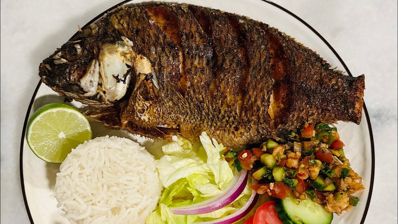 Tilapia frita!!! 