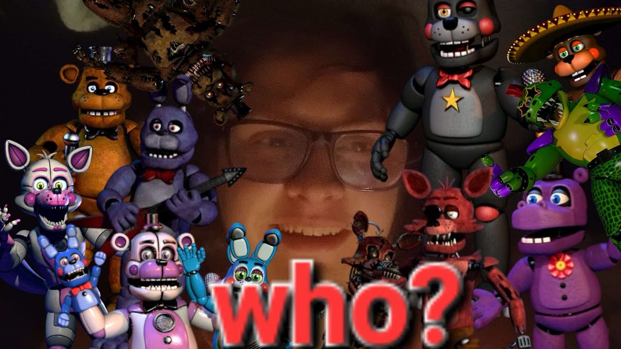 My unhinged impressions of every FNAF character 