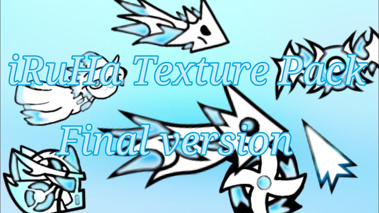 iRuHa Texture Pack Final Version / Geometry dash 2.11