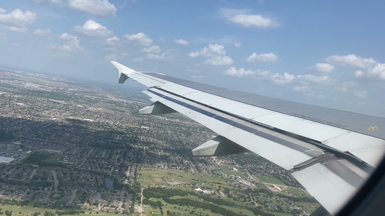 Sunny Takeoff from Oklahoma City | American Airlines | Airbus A320 | OKC