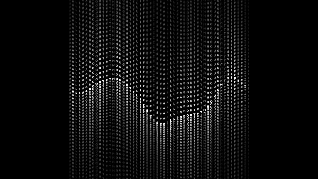 Texts FontFace FontType and Touchdesigner and Movements