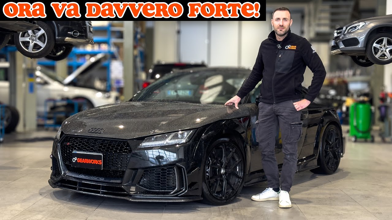 ELABORAZIONE AUDI TT RS MK3 | FRIZIONI RINFORZATE DQ500 | DOPPIO LSD WAVETRAC | MAPPA CAMBIO STAGE 2