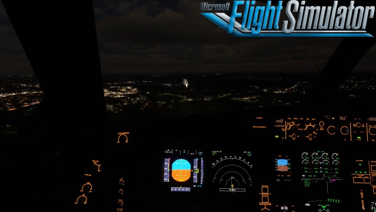 Microsoft Flight Simulator 2020 - a340-300 Gatwick to St John's